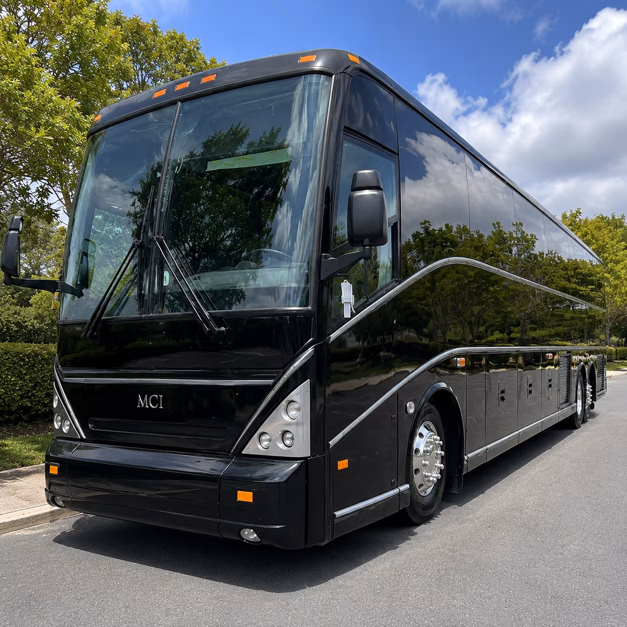charter buses for trade show groups traveling the i 15 corridor