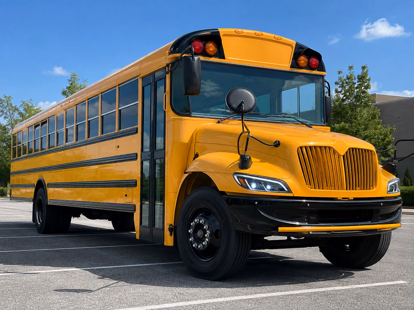 school buses for victorville day trips down to los angeles