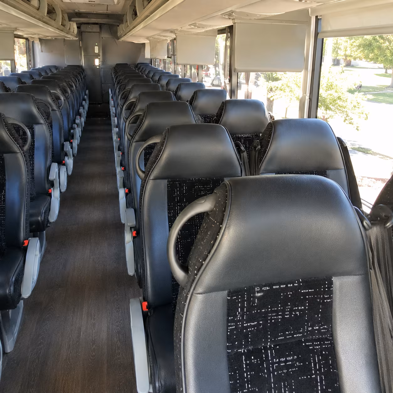 victorville charter bus inside