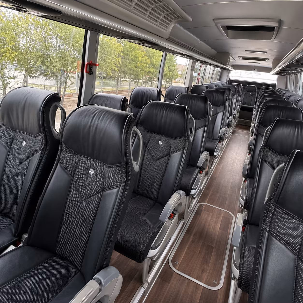 victorville charter bus interior