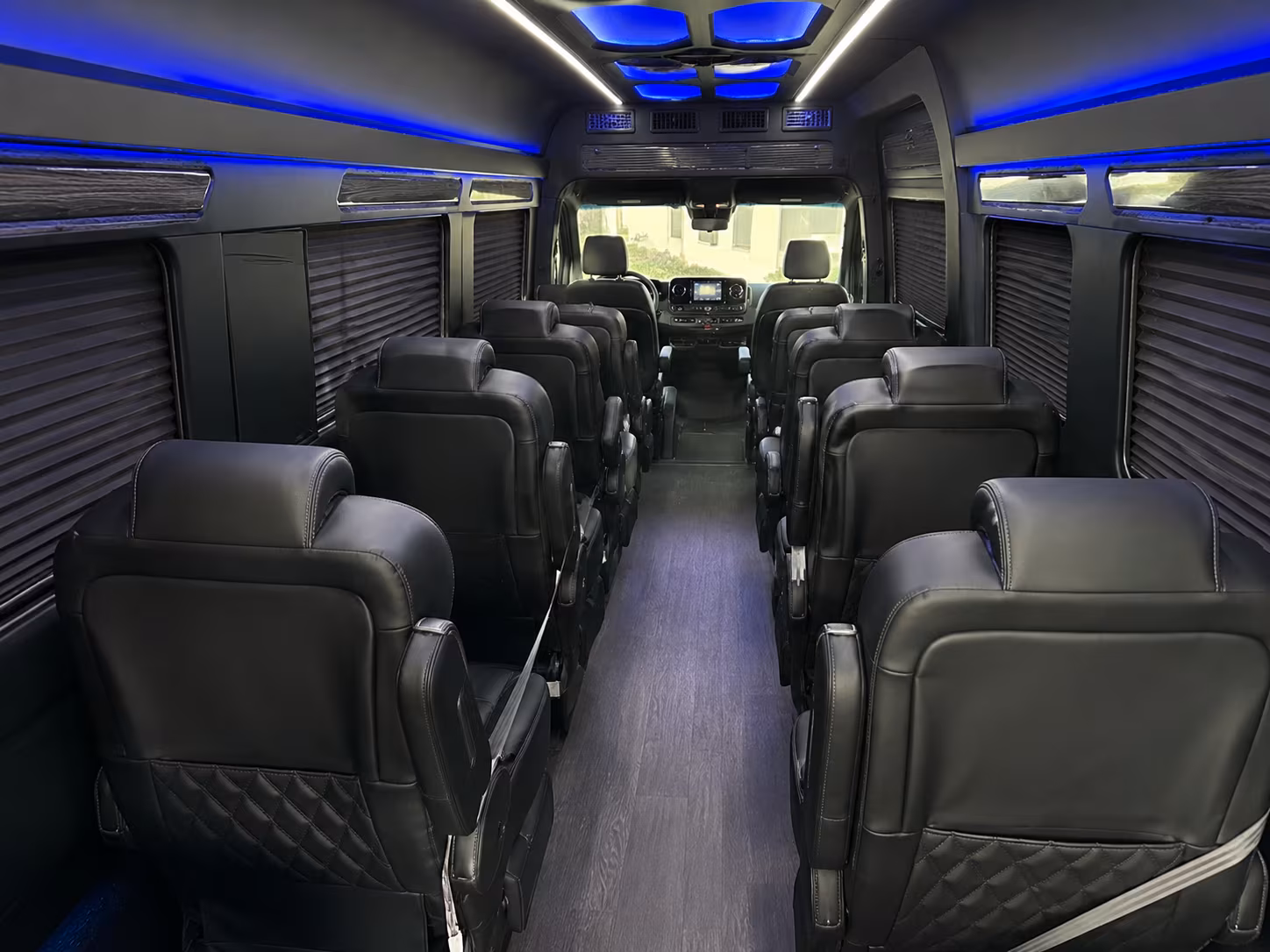 victorville sprinter van with driver inside