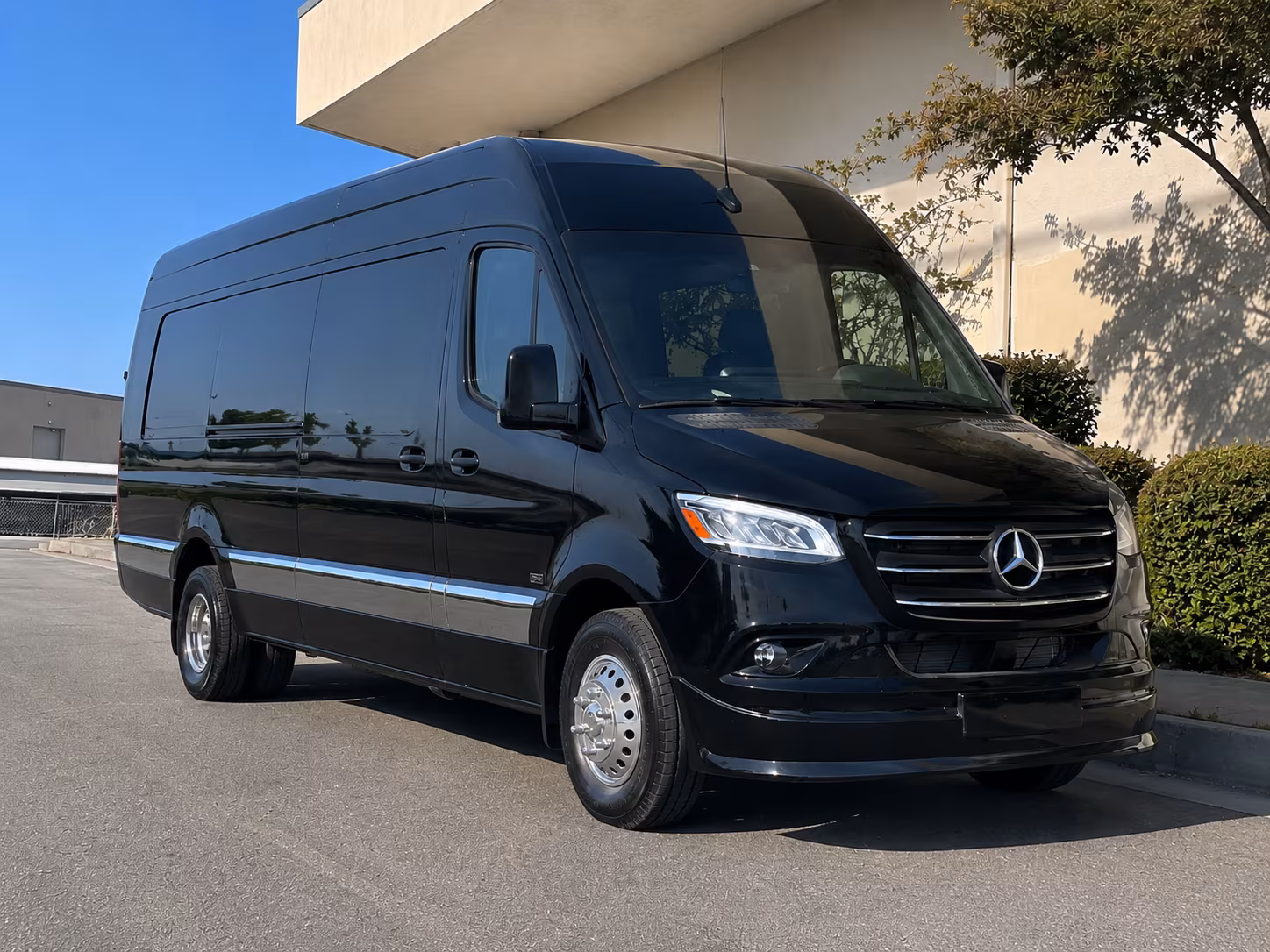 victorville sprinter van with driver